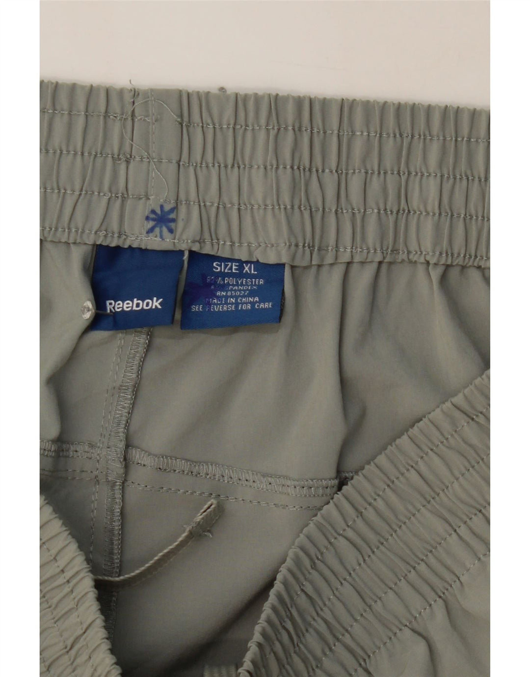REEBOK Mens Tracksuit Trousers XL  Grey Polyester Vintage Reebok and Second-Hand Reebok from Messina Hembry 