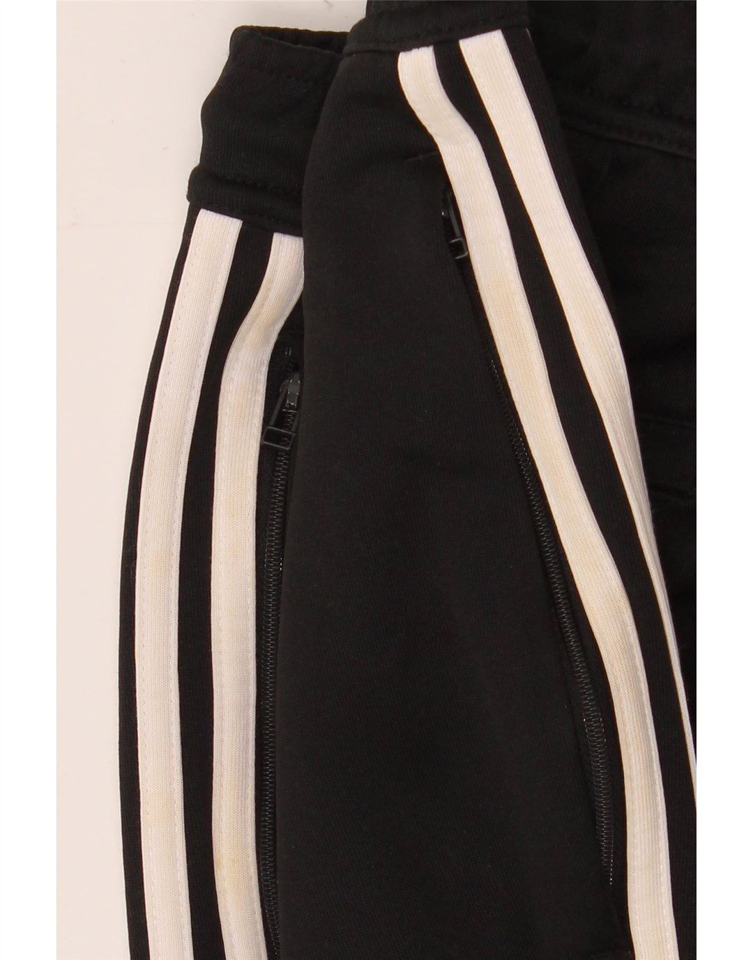 ADIDAS Womens Tracksuit Trousers UK 6 XS  Black Polyester