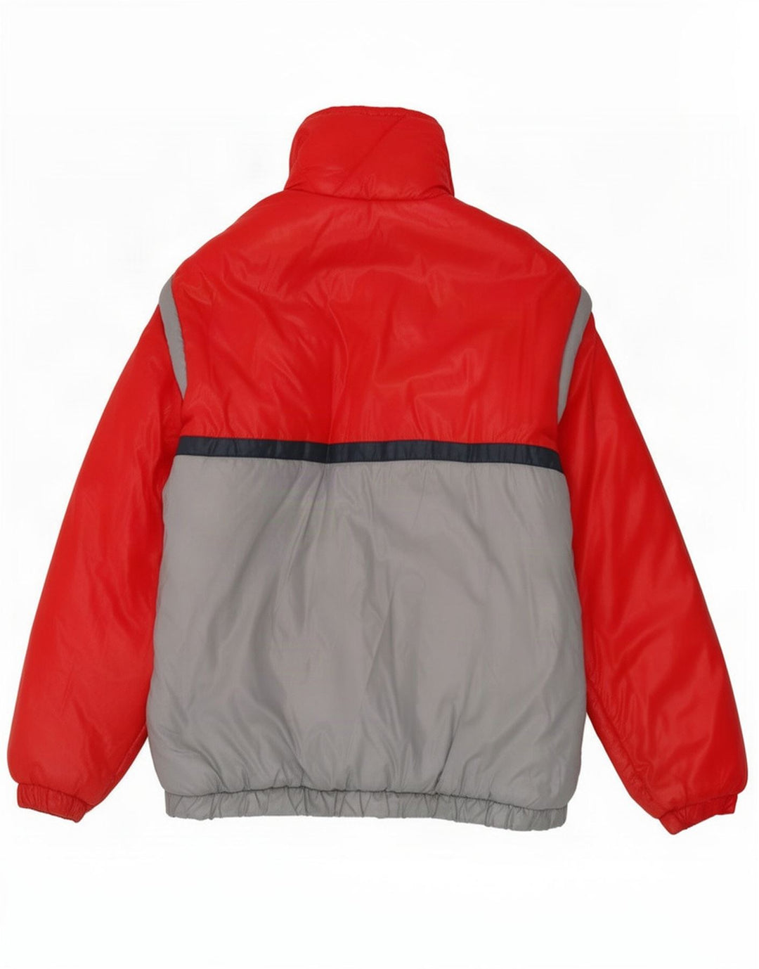 Gerry Mens Hooded Padded Jacket EU 48 Medium Red Colourblock