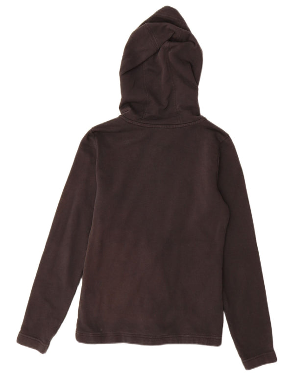 Adidas Boys Zip Hoodie Sweater 11-12 Years Black Cotton