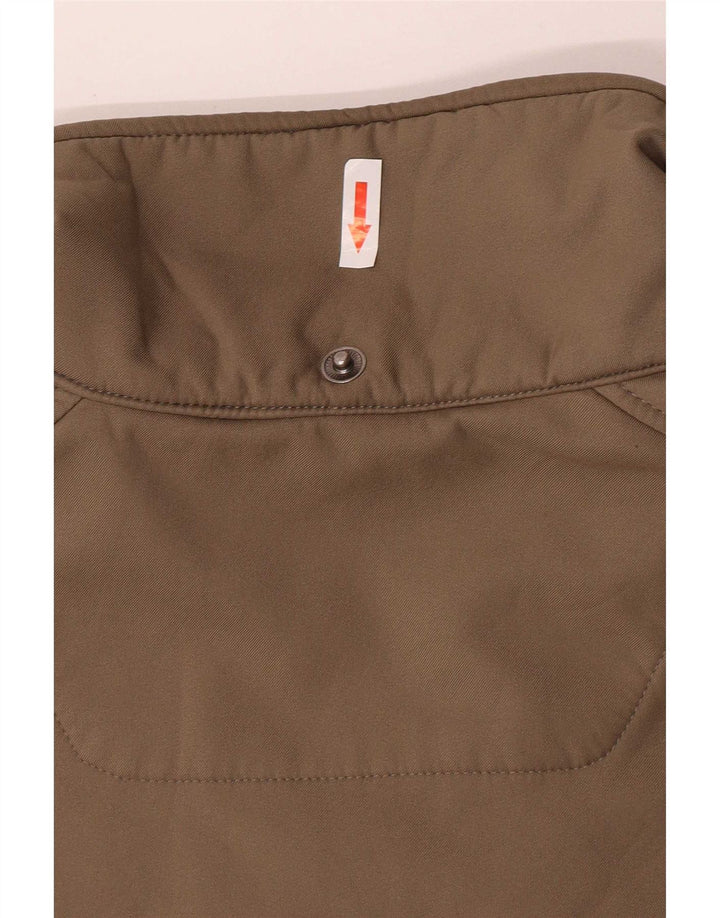 Columbia Mens Bomber Jacket UK 42 XL Khaki Polyester
