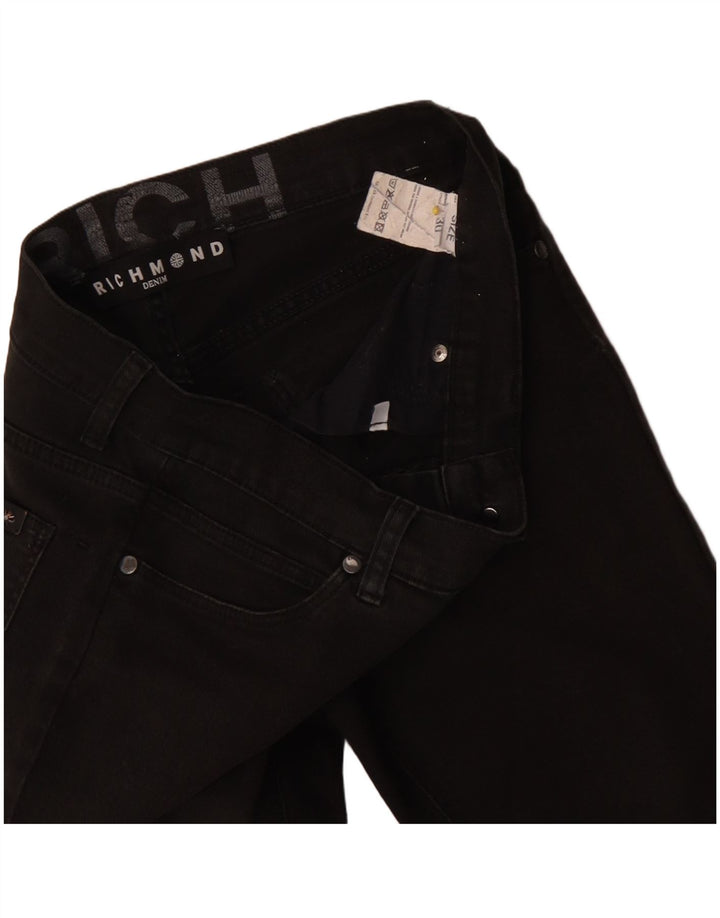 Richmond Womens Slim Jeans W30 L32 Black Cotton