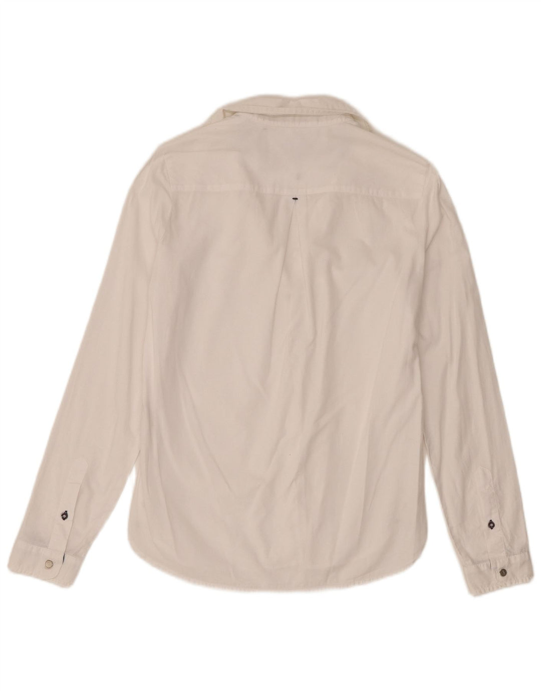 Trussardi Jeans Womens Shirt UK 10 Small White