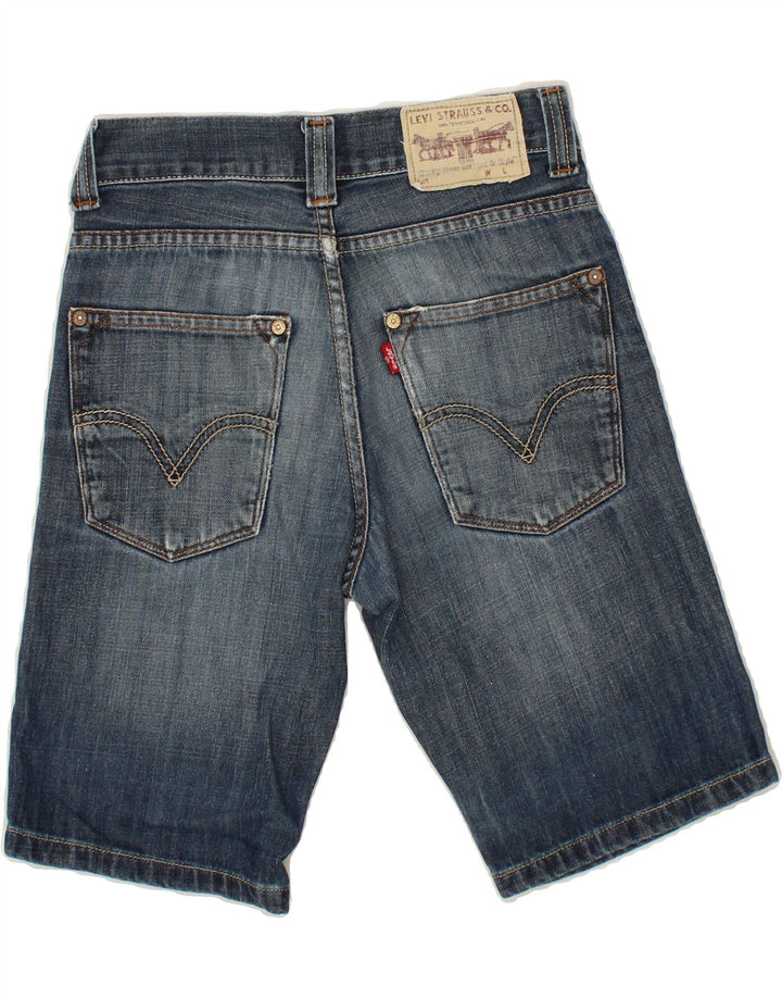 LEVI'S Boys Denim Shorts 9-10 Years W26  Blue Cotton Vintage Levi's and Second-Hand Levi's from Messina Hembry 