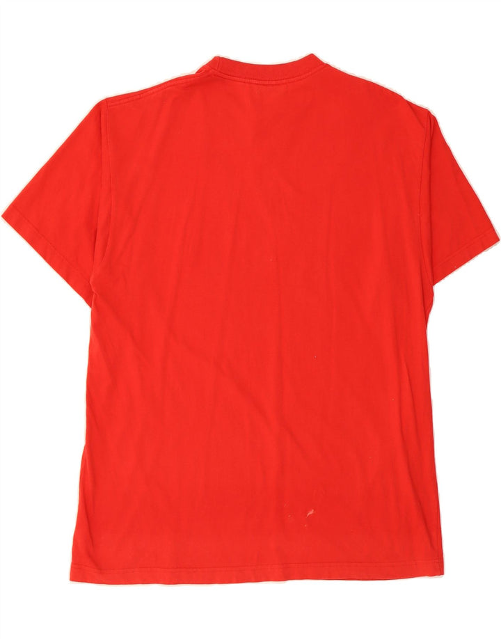 FILA Mens T-Shirt Top XL Red Vintage Fila and Second-Hand Fila from Messina Hembry 