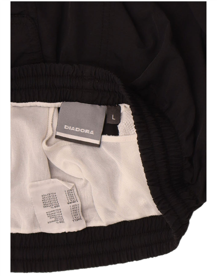Diadora Mens Swimming Shorts Large  Black Polyamide