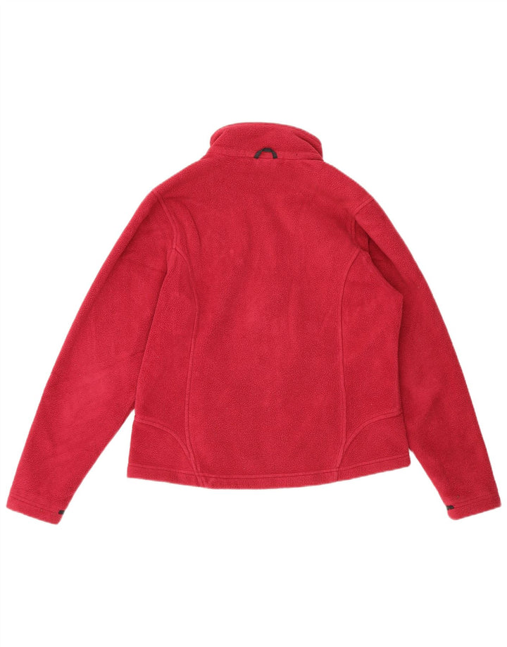 Jack Wolfskin Womens Liner Fleece Jacket UK 12/14 Medium Pink