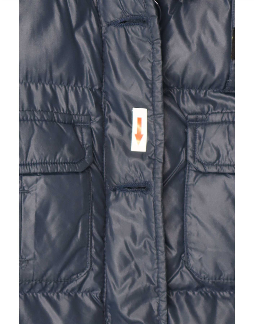 Blauer Womens Padded Jacket UK 10 Small Navy Blue