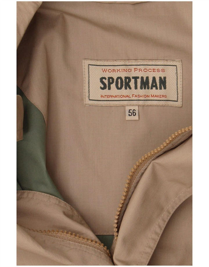 Sportman Mens Utility Jacket IT 56 3XL Beige