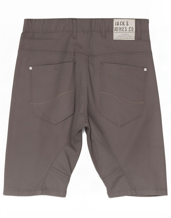 Jack & Jones Mens Casual Shorts W32 Medium Grey