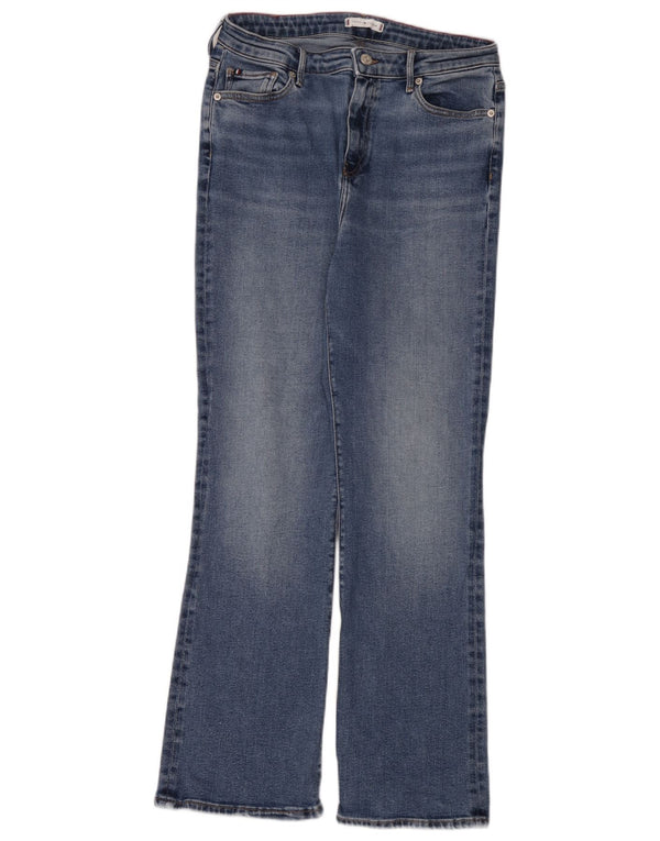 Tommy Hilfiger Womens Bootcut Jeans W32 L30 Blue