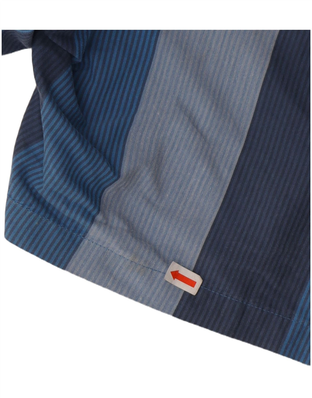 Lacoste Mens Swimming Shorts Size 8 3XL Blue Striped Cotton