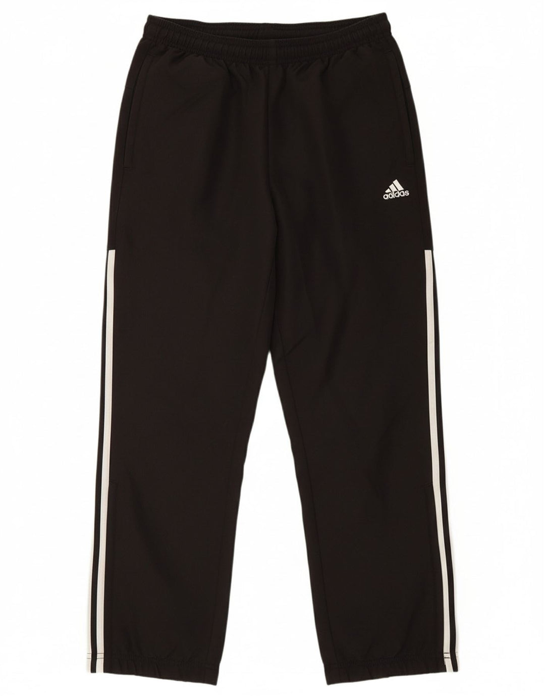 ADIDAS Mens Tracksuit Trousers Joggers Medium  Black Polyester
