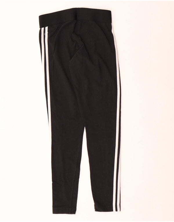 ADIDAS Womens Leggings UK 8/10 Small  Black