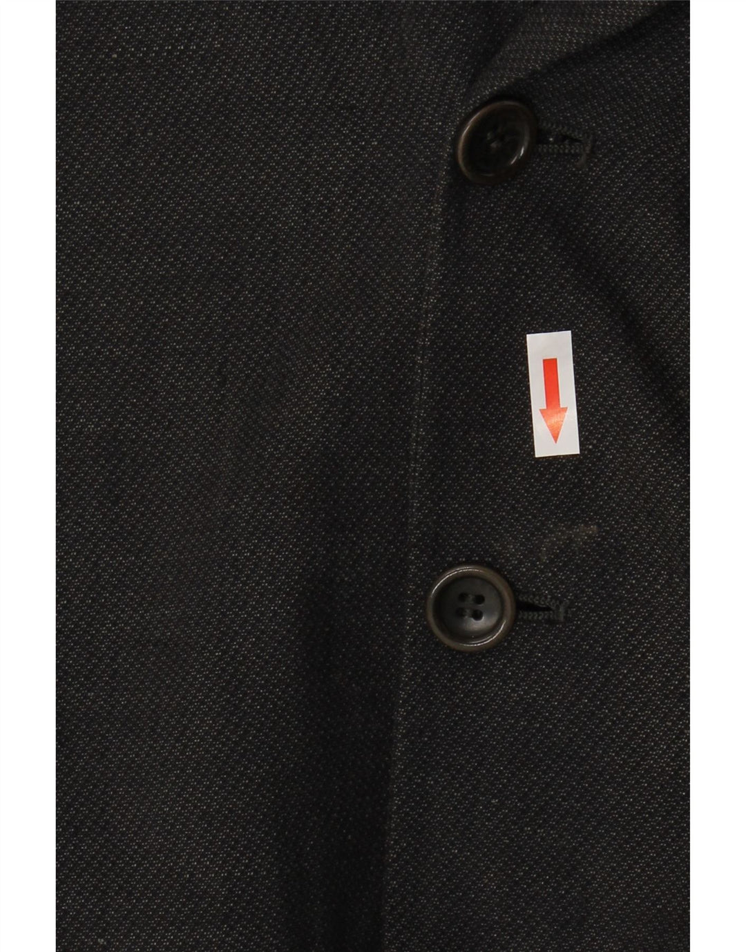 Armani Collezioni Mens 3 Button Blazer Jacket IT 50 Medium Grey Linen