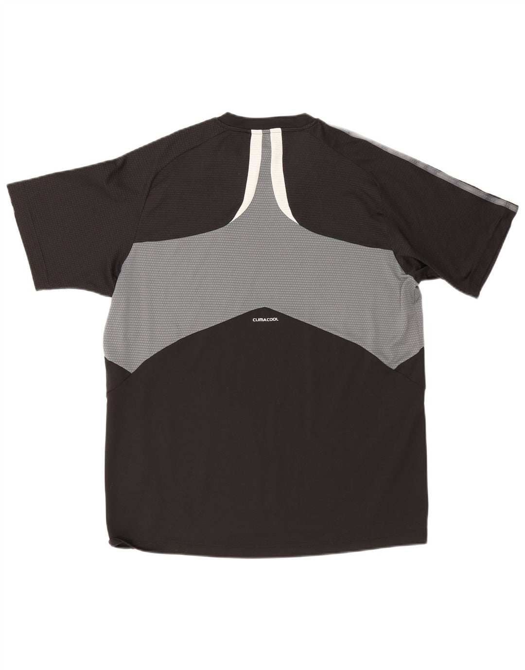 Adidas Mens Climacool T-Shirt Top Large Black Colourblock