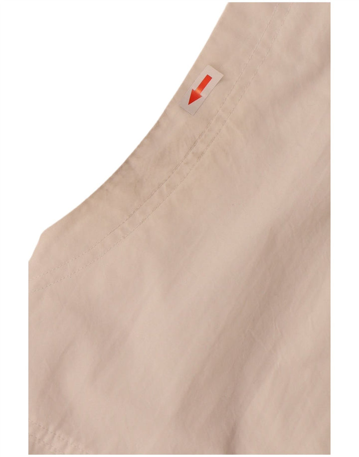 Nike Mens Gilet UK 38 Medium White Nylon