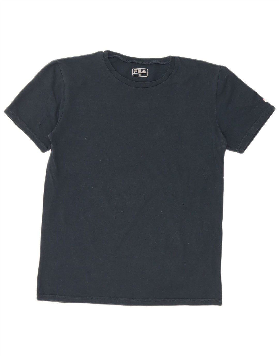 Fila Mens T-Shirt Top Medium Navy Blue