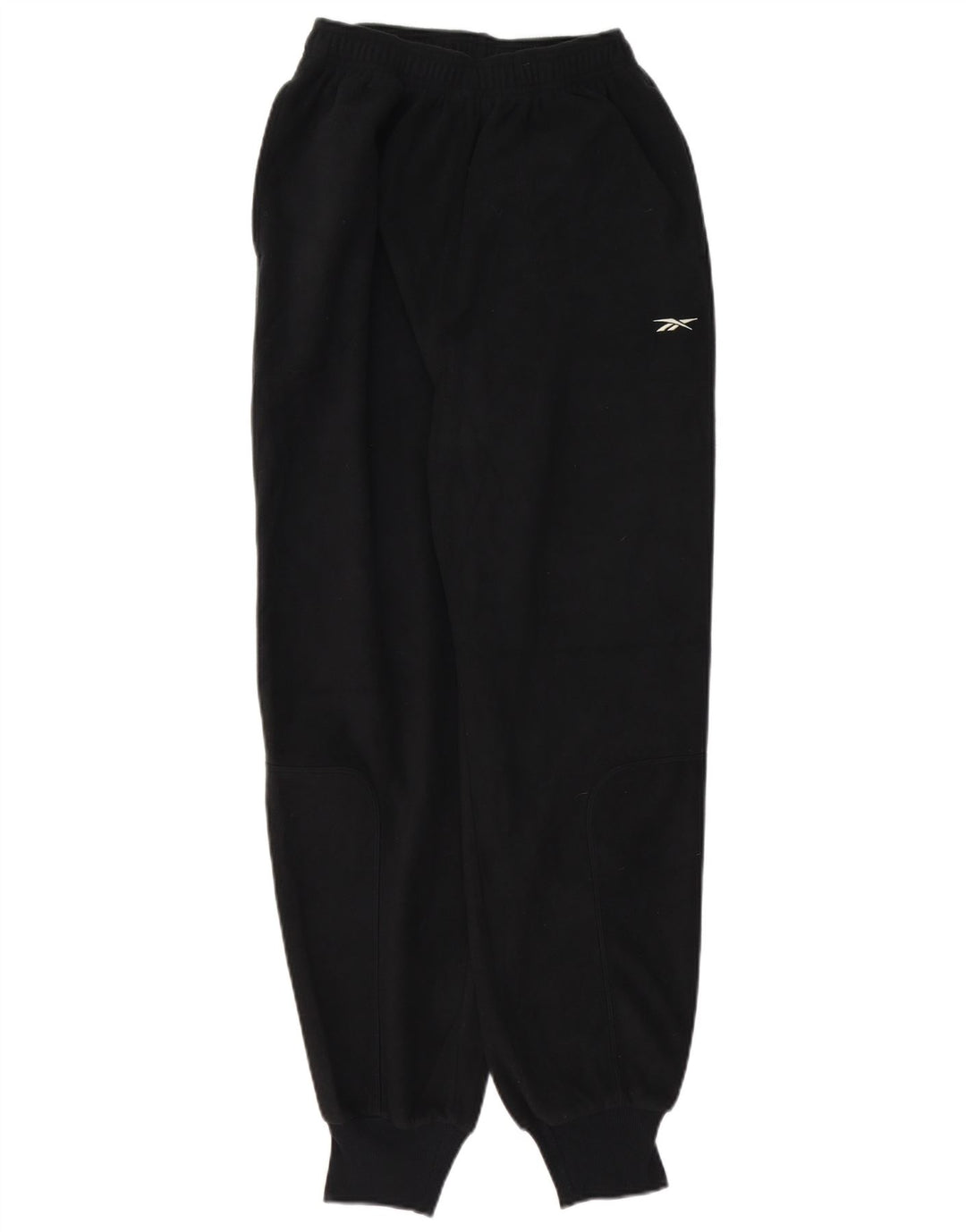 REEBOK Womens Tracksuit Trousers Joggers UK 8/10 Small Black Polyester