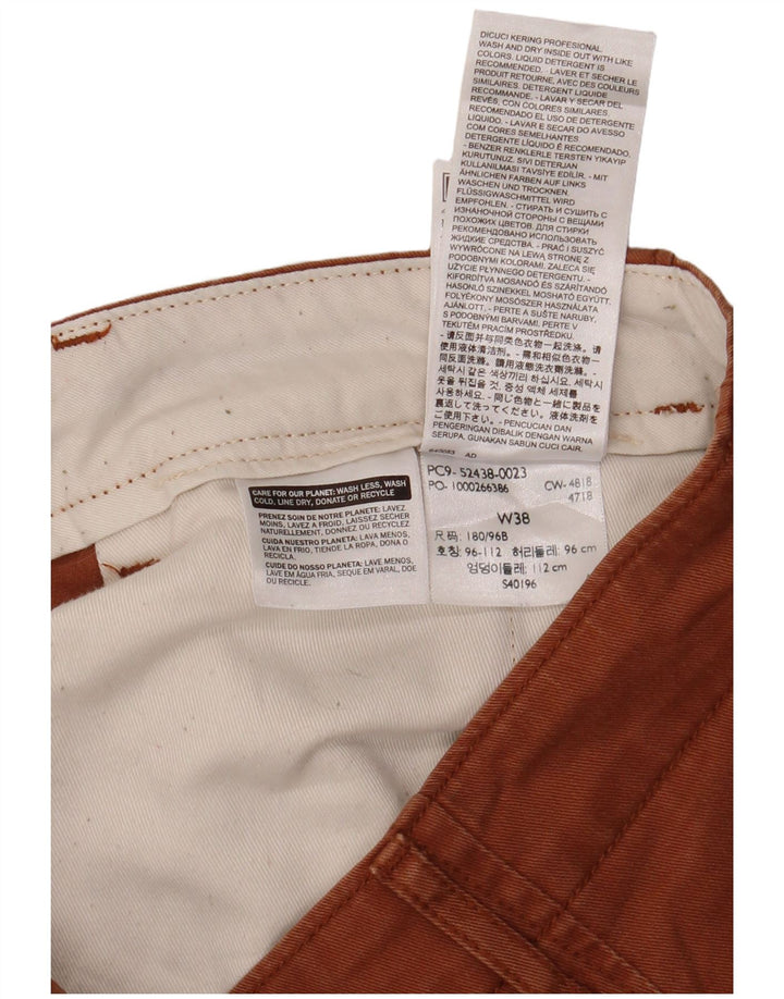 Levi's Mens Chino Shorts W38 XL Brown Cotton