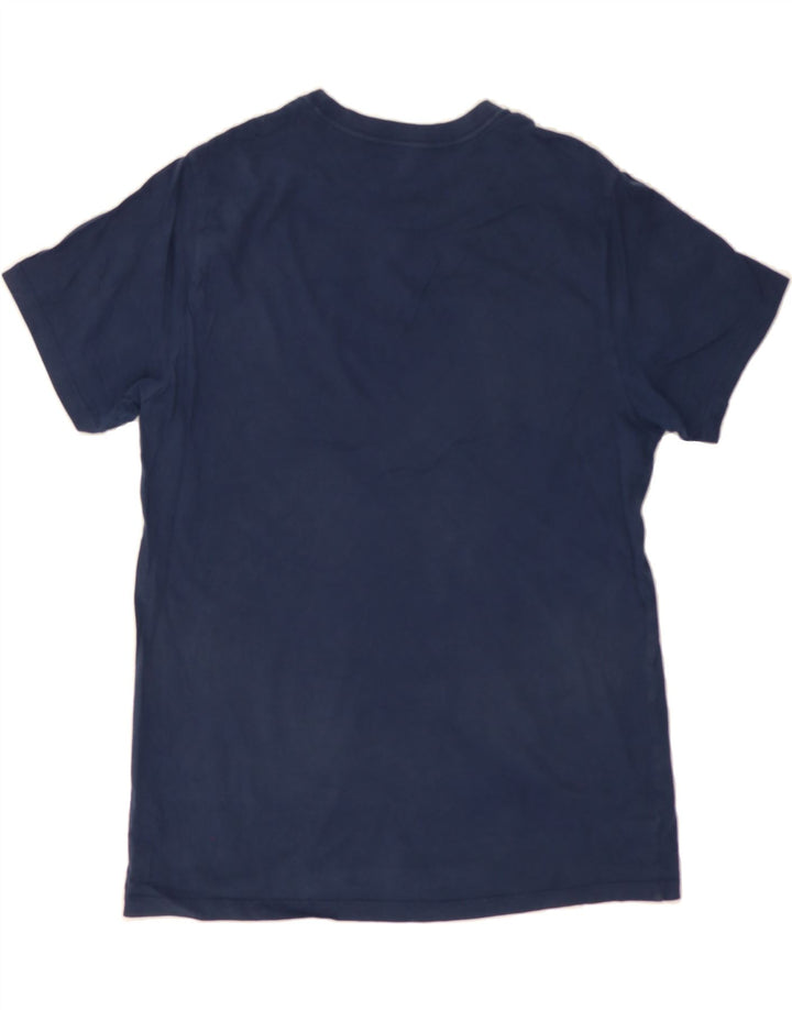LEVI'S Mens Standard Graphic T-Shirt Top Medium Navy Blue Vintage Levi's and Second-Hand Levi's from Messina Hembry 