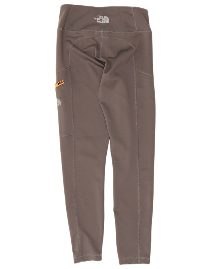 The North Face Womens Graphic Leggings UK 12 Medium  Grey Polyester