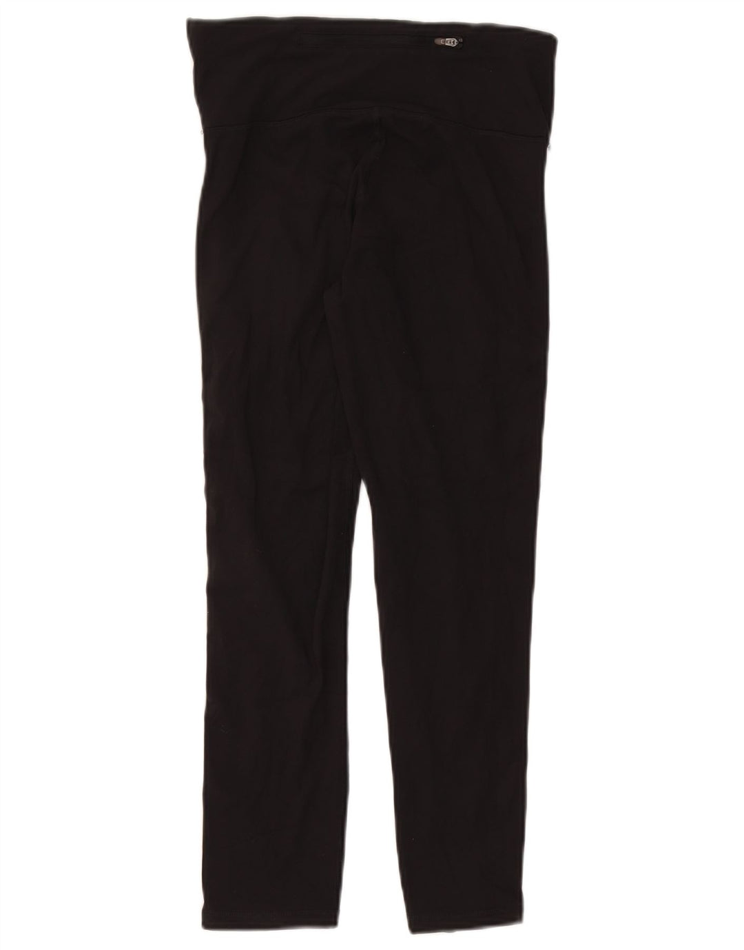 CHAMPION Womens Leggings UK 12 Medium Black Polyester