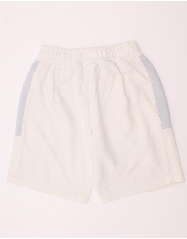 Nike Boys Graphic Sport Shorts 10-11 Years Medium White Colourblock Cotton