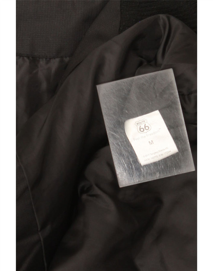 Route 66 Mens Padded Jacket UK 38 Medium Black Polyester