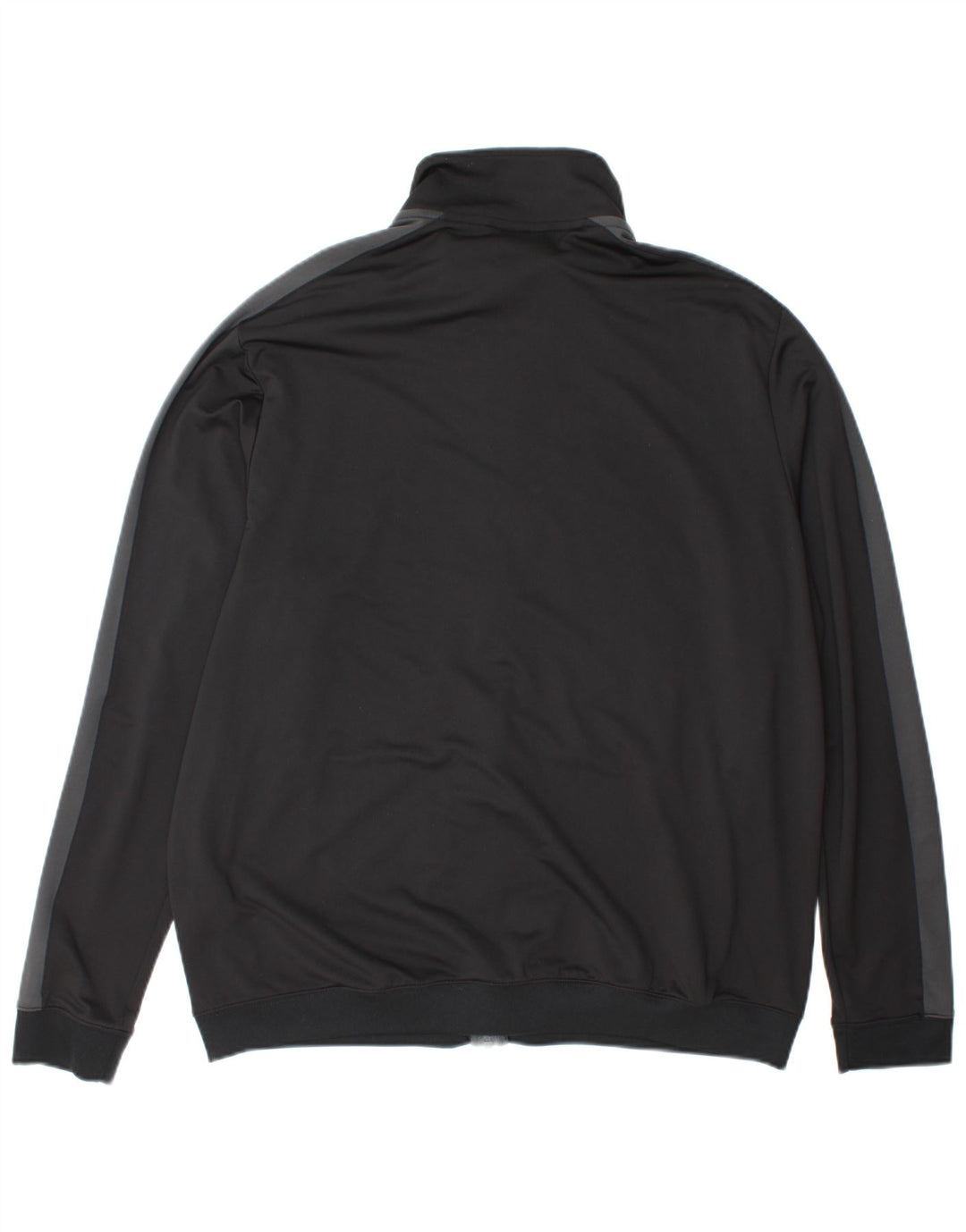 Nike Mens Tracksuit Top Jacket XL Black Colourblock Polyester