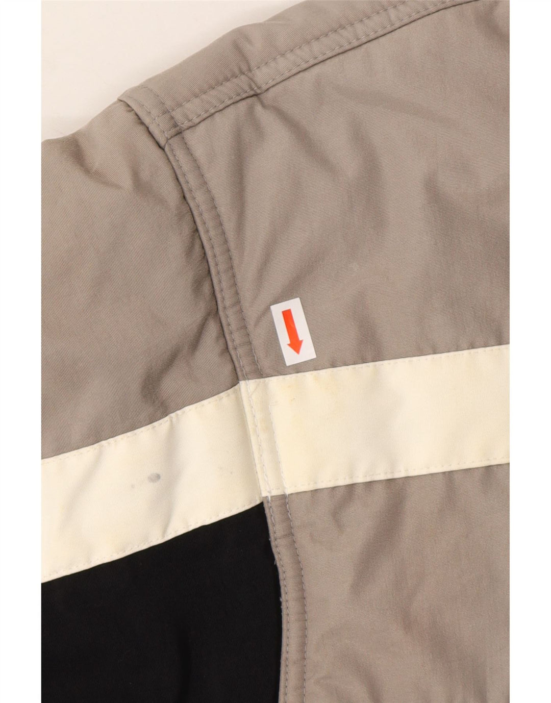 FILA Mens Padded Jacket UK 38 Medium Black Colourblock Polyamide