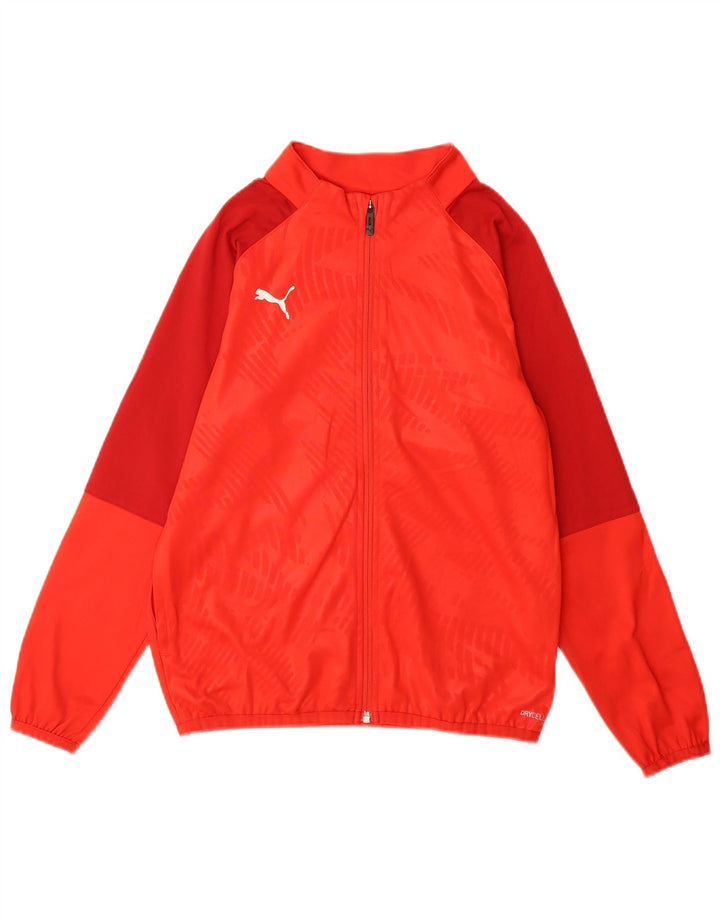 Puma Boys Tracksuit Top Jacket 11-12 Years Red