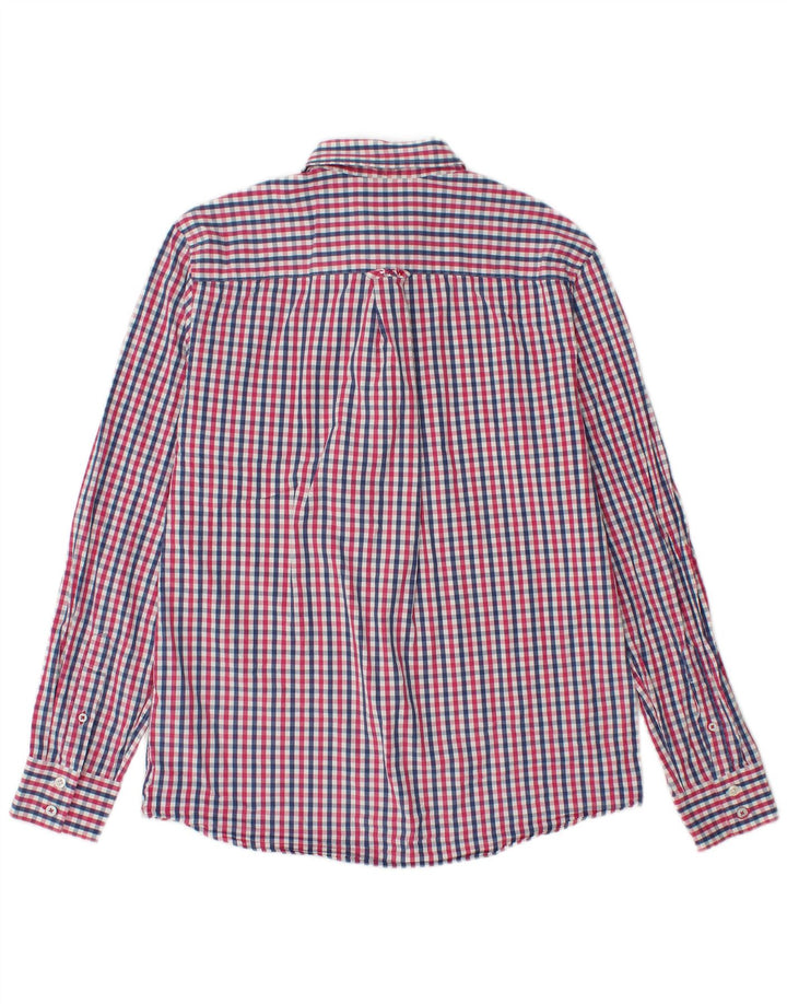 CREW CLOTHING Mens Classic Fit Shirt Medium Multicoloured Gingham Cotton