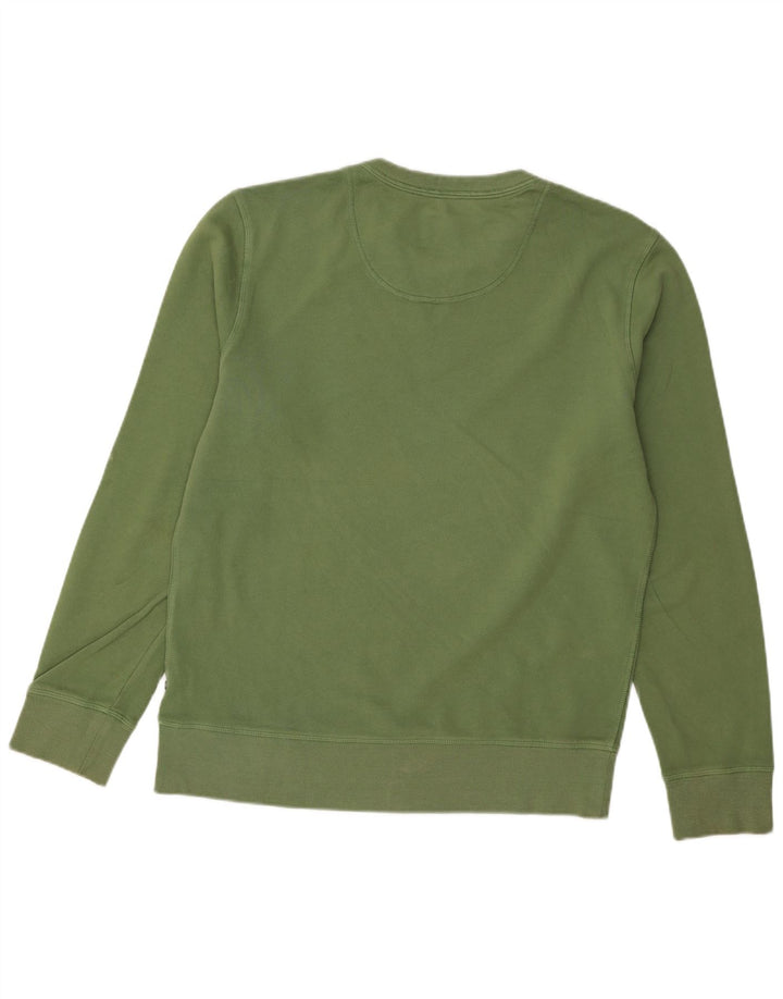 White Stuff Mens Sweatshirt Jumper Large Green Cotton