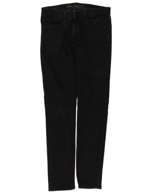 Calvin Klein Jeans Mens Skinny Jeans W32 L32 Black