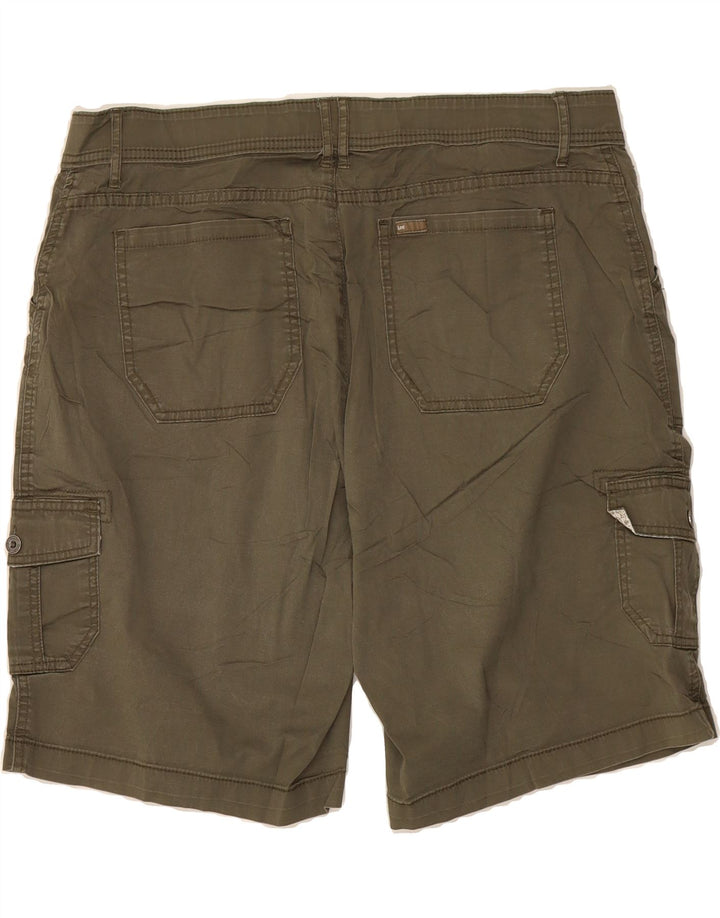 LEE Womens Cargo Shorts US 16 2XL W38  Khaki Cotton Vintage Lee and Second-Hand Lee from Messina Hembry 