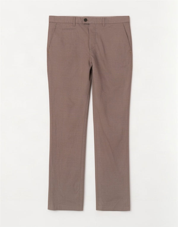 Zara Mens Slim Suit Trousers EU 40 Medium W31 L33 Grey