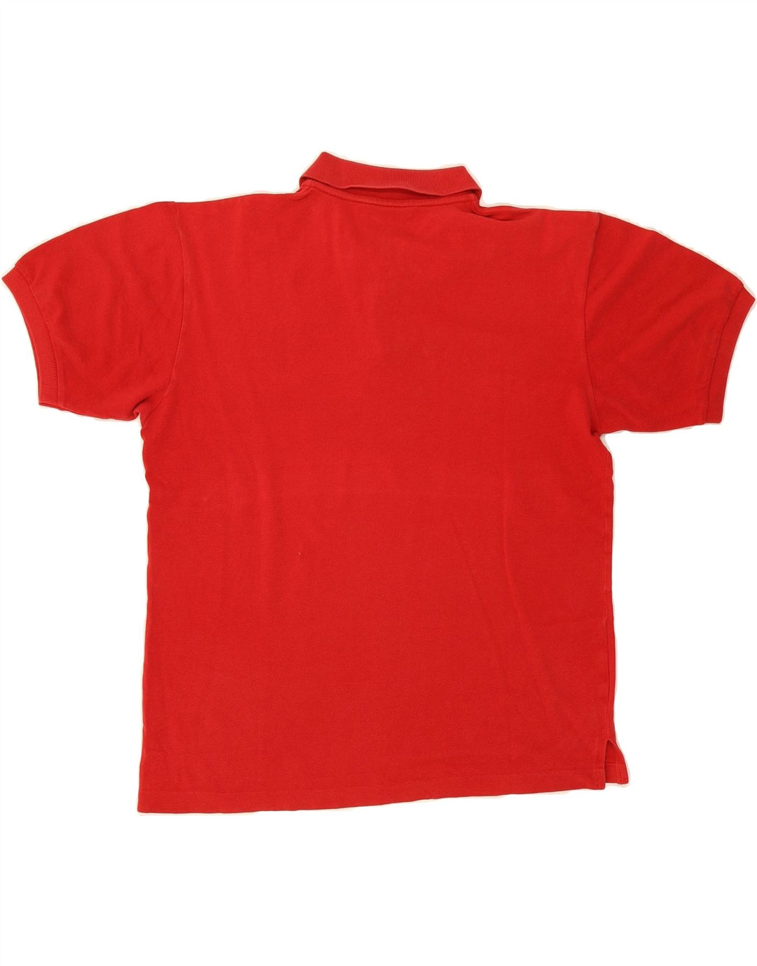 LOTTO Mens Polo Shirt Large Red Cotton Vintage Lotto and Second-Hand Lotto from Messina Hembry 