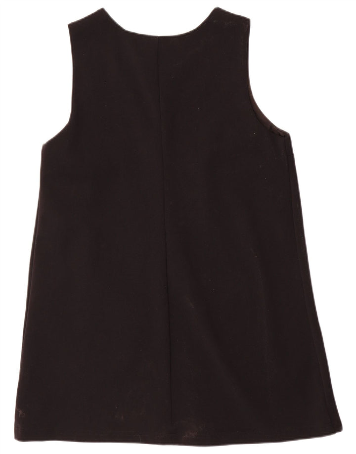 Promod Womens Sleeveless Shift Dress UK 12 Medium Black Polyamide