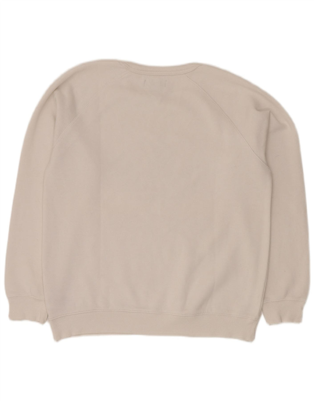 ADIDAS Mens Graphic Sweatshirt Jumper Medium White Cotton