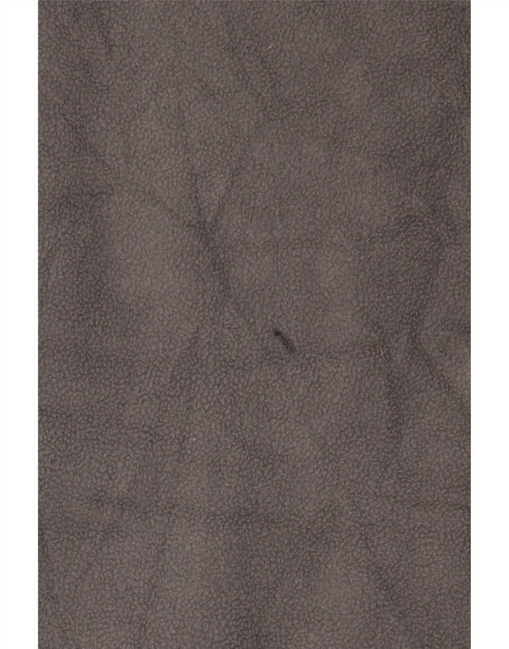 IZOD Mens Fleece Jacket UK 44 2XL Grey Colourblock Polyester