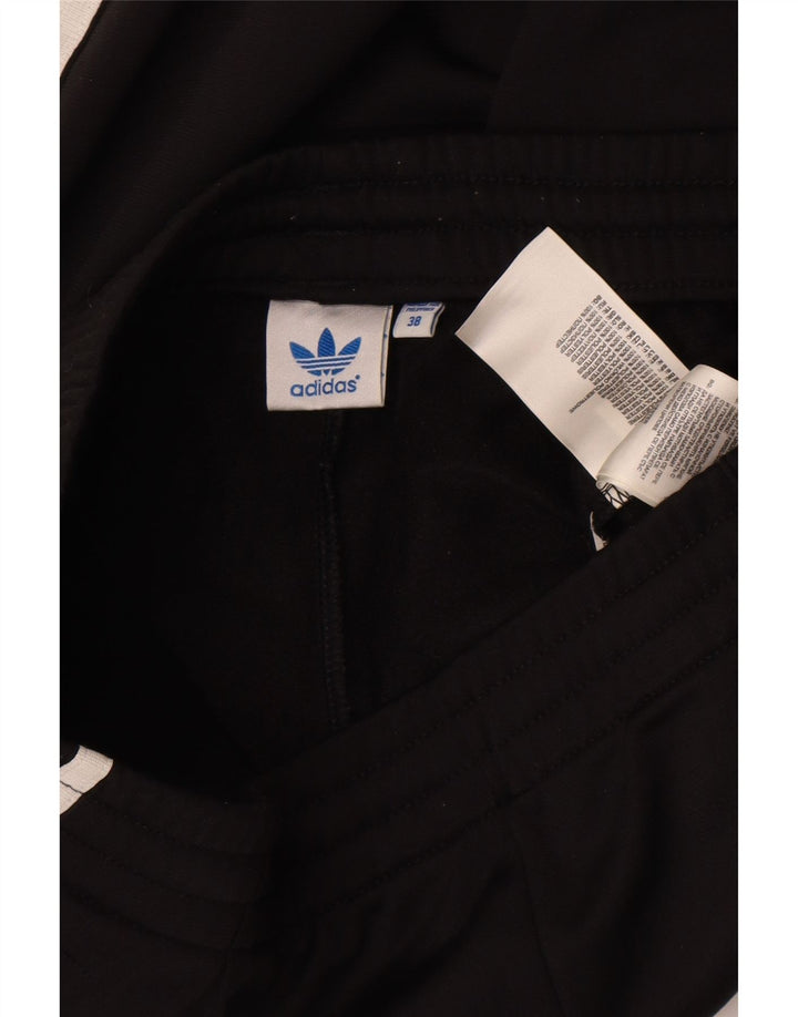 Adidas Womens Tracksuit Trousers EU 38 Medium Black Polyester