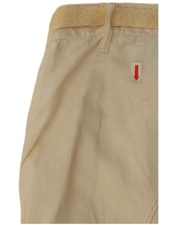Diesel Mens Bermuda Shorts W31 Medium  Off White Cotton