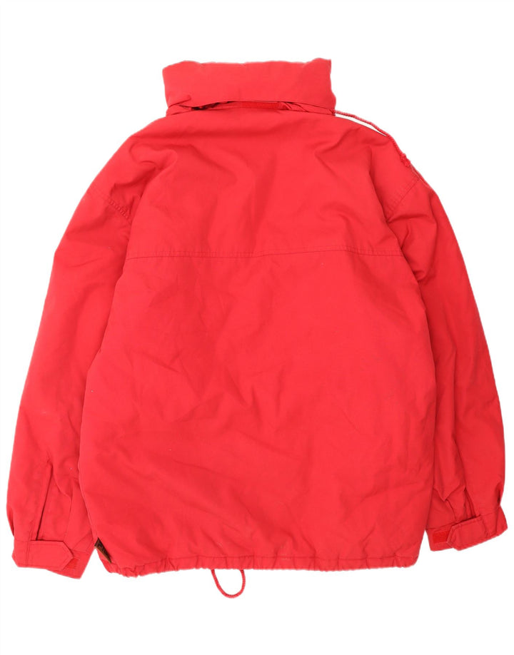 FILA Mens Magic Line Loose Fit Padded Jacket IT 50 Large Red Polyester