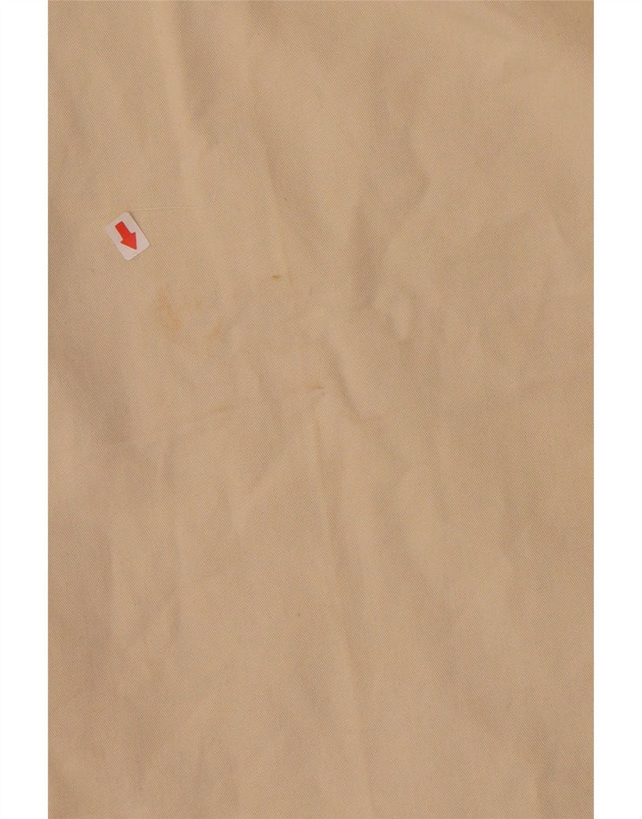 MASSIMO DUTTI Womens Straight Chino Trousers EU 42 Large W32 L33 Beige