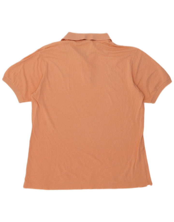 Lacoste Mens Polo Shirt Size 5 Large Orange