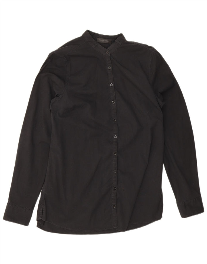 Calvin Klein Womens Shirt EU 42 Large Black