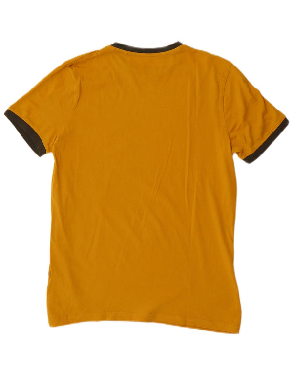 Lee Boys Regular Fit Graphic T-Shirt Top 15-16 Years Yellow Cotton