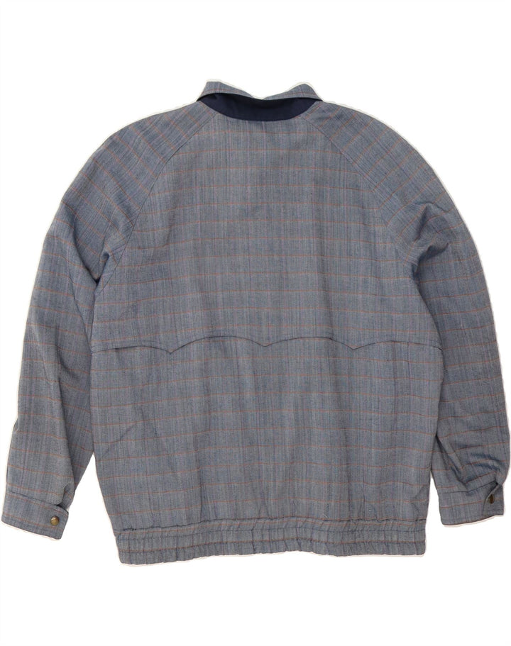 VINTAGE Mens Reversible Jacket UK 42 XL Grey Vintage Vintage and Second-Hand Vintage from Messina Hembry 