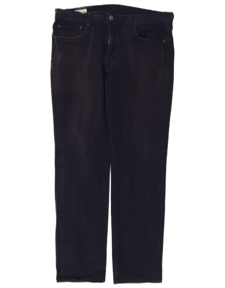 Levi's Mens 511 Regular Fit Slim Jeans W33 L29 Navy Blue Cotton